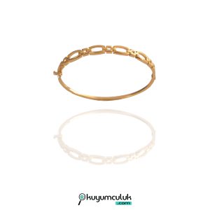 Oval Zincir Detaylı Kelepçe