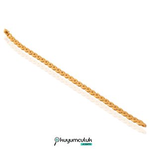 14 Ayar Altın Yılanlı Füzyon Bileklik