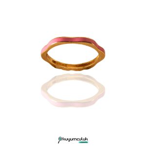 14 Ayar Pembe Altın Yüzük