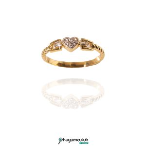 Kalp Detaylı Tasarım Yüzük